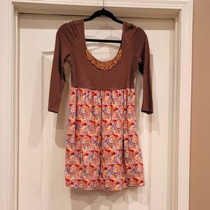 Free People Mini Long Sleeve Dress